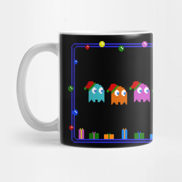 Santa Pac-Man by Manoss